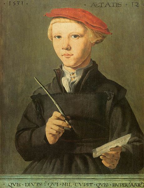 Portrait of a young scholar